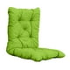 thumbnail image 1 of Cubierta Cojín para sillón Asiento suave Cojín para patio Cojín para asiento Verde Zulema cojines de balancín, 1 of 8