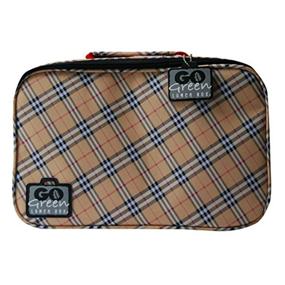 Go Green Lunch Bag Go Green Lunch Box Set • 5 Compartment Leak-Proof Lunch Box • Insulated