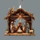 thumbnail image 2 of Adornos de Belén Decoración del Nacimiento de Jesús Árbol de Navidad Letreros de Belén Colgante de Belén de Acrílico Decoración, 2 of 5
