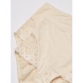 thumbnail image 2 of Bali Womens Firm Control Lace Inset Brief - Best-Seller, XL, 2 Beige, 2 of 4