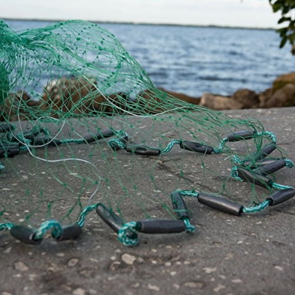 Mullet Cast Nets 1-1/4" Sq. Mesh (8 ft. Radius)