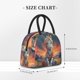 thumbnail image 2 of Fotbe Starry Sky Cute Horse Bolsa de Almuerzo con Estampado, Lonchera Aislada, Contenedor de Comida Reutilizable Tipo Cooler a Prueba de Fugas, 2 of 6