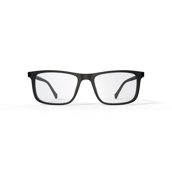 Lucky Brand D412 Matte Black Rectangle Eyeglasses