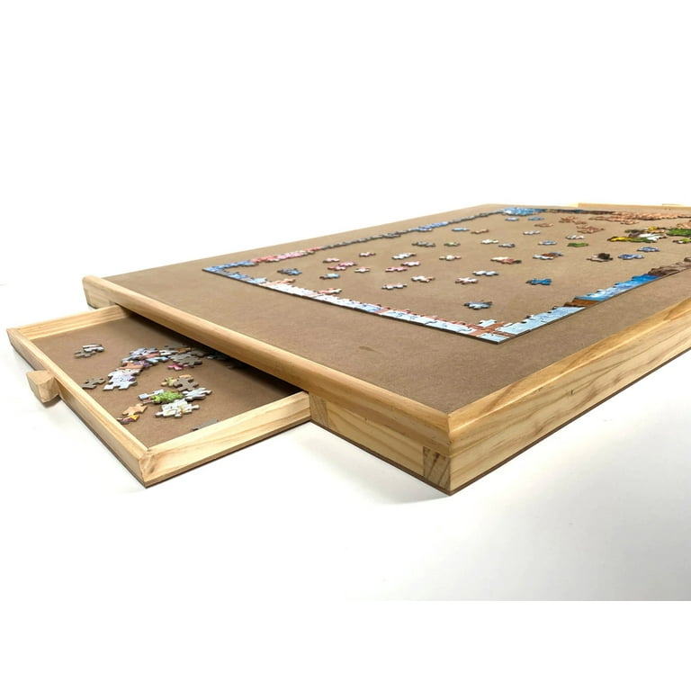 Wooden Puzzle Plateau Table for Adults & Kids, 27 x 36 Top, Puzzle  Accessories