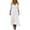 A White, variant on Dresses for Women Women's Summer V Neck Dress Women's V-Neck Solid-Color Casual Long-Sleeved Short Dress Black L