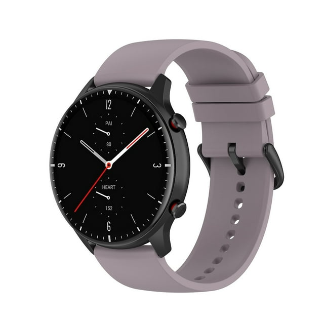 22mm Silicone Sports Watch Bands - Solid Color Sweat Proof Easy Replacement Fashionable Design for Comfort and Style