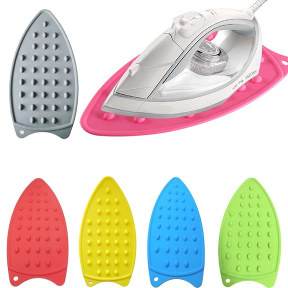 Walbest Silicone Iron Rest Pad for Ironing Board, Heat Resistant Pad, Sturdy Silicone Iron Protective Pad