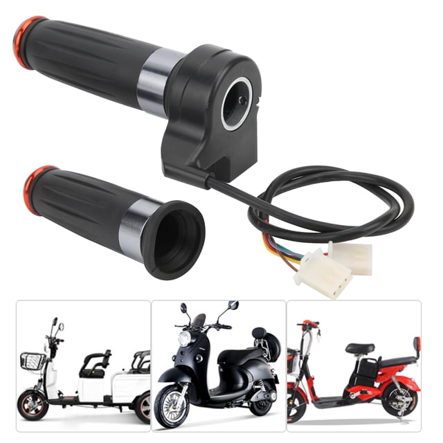 Poignée d'Accélérateur, Poignée d'Accélérateur à 3 Vitesses Poignée d'Accélérateur à 3 Vitesses Poignée d'Accélérateur à 3 Vitesses Poignée d'Accélérateur Universelle Électrique Scooter Vélo