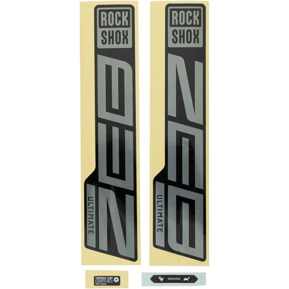 RockShox Fork Decal Kit - ZEB Ultimate 27/29" Gloss Rainbow