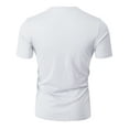 thumbnail image 4 of H2H Mens Casual Premium Slim Fit Henley Short Sleeve T-Shirts (CMTTS254), 4 of 6