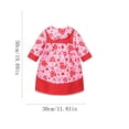 thumbnail image 4 of Aurorax Valentine's Day Porch Goose Outfit 19 inch,Goose Clothes for Cement Goose Porch Goose 23"/17",Pink Retired Lady Christmas Porch Goose Clothing Accessories for Outdoor Lawn Yard, 4 of 6