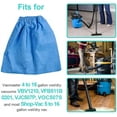 thumbnail image 3 of Filter Bags VRC5 Cloth for Vacmaster 4 to 16 Gallon Wet/Dry Vacuums VBV1210 VJC507P, 9 Pack, 3 of 7