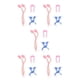 thumbnail image 2 of sweethay 3 unids / set de herramientas de plástico con Clip para enderezar el puente de elevación de la nariz para mujer, instrumento de Type2 NO2, 2 of 6