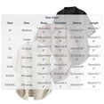 thumbnail image 4 of Hesxuno Men Big and Tall Button Down Shirts Solid Color Short Sleeve Untucked Shirts Mandarin Collar Loose Fit Summer Comfortable Tops Black XXXXXL, 4 of 7