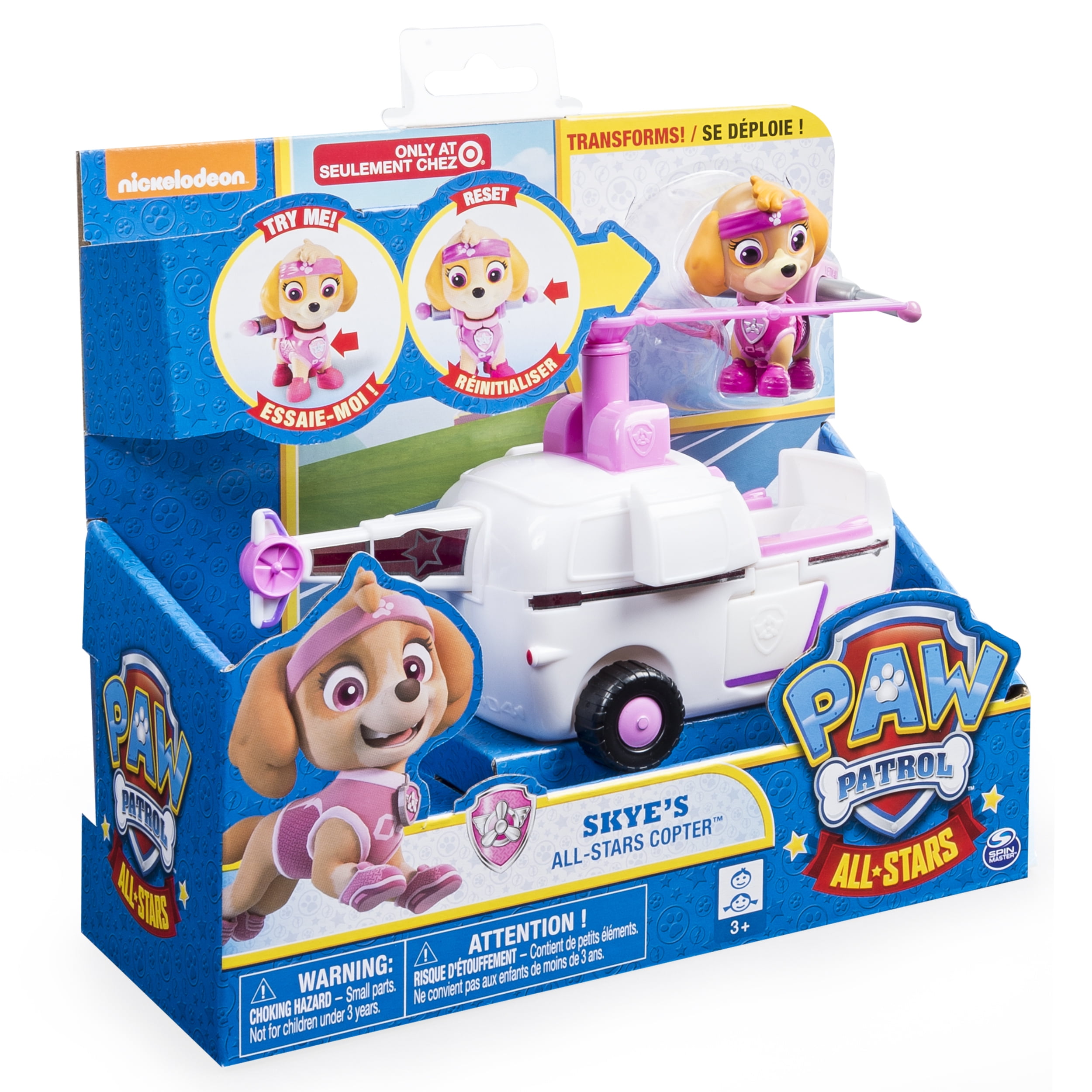 paw patrol all star pups toys