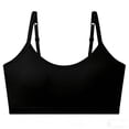 thumbnail image 5 of Girls' Athletic Buttery Soft Light Support Spaghetti Strap Training Sports Bra, 5 of 7