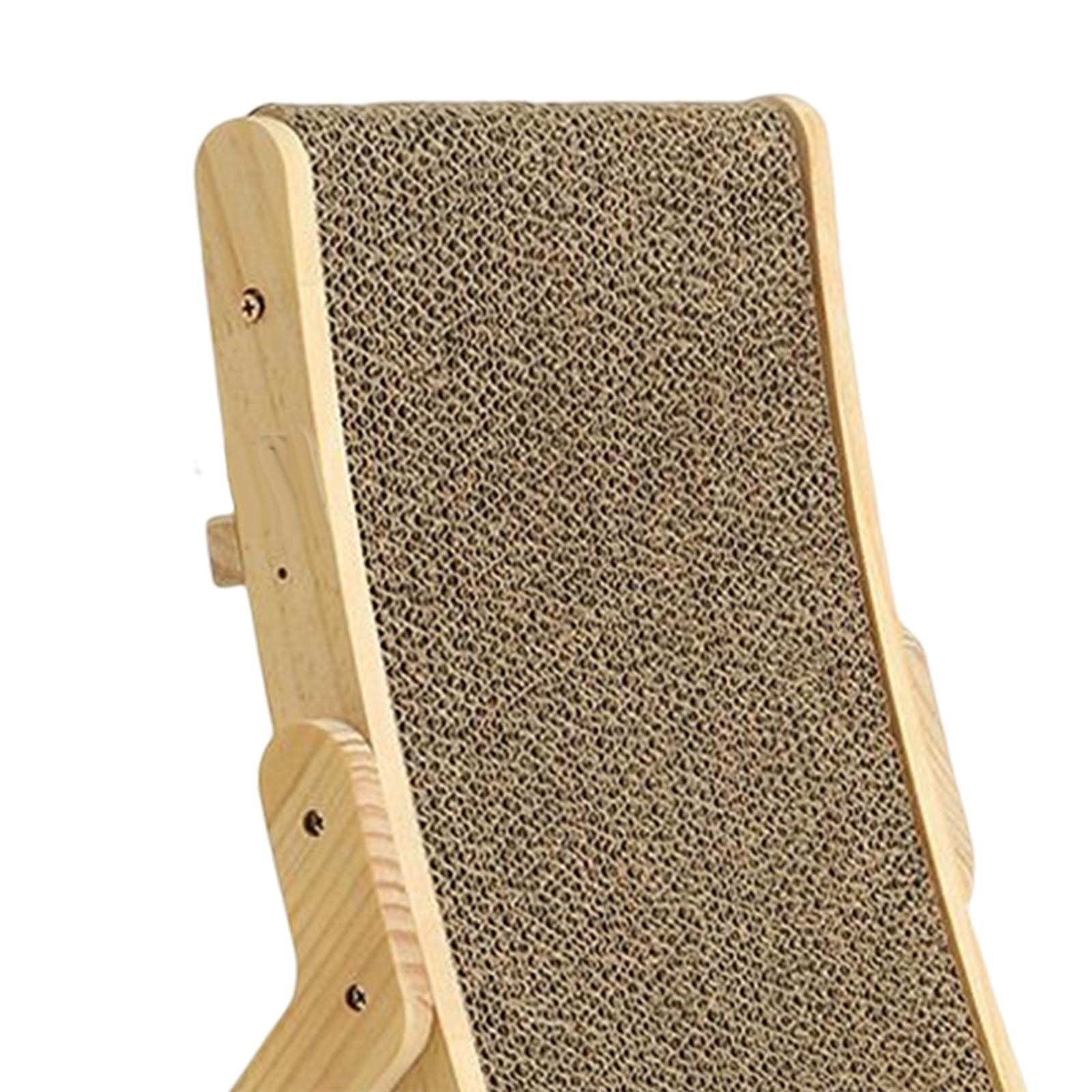 EHJRE Cat Living Room Bed Wooden Frame Cat Furniture Protection Indoor Scratching Posts for Cats Training Toy , 43.5cmx25cm