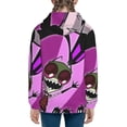 thumbnail image 4 of Invader Zim Teenager Hoodies Shirt Zipper Sweatshirts Hooded Hoody Clothes Coat For Boys Girls, 4 of 7