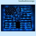 thumbnail image 5 of Handmadetneonsign Fencing Medal Hanger, US Flag Fencing Metal Holder, Sport House Metal Wall Decor 038126, 5 of 5