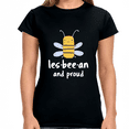 thumbnail image 2 of Lesbeean and Proud Bee Lesbian Shirt Gay Pride LGBT Equality Womens Shirts, 2 of 8