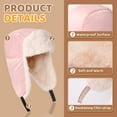 thumbnail image 3 of REDESS Winter Trapper Hat for Boys Girls，Earflap Cap Waterproof &Windproof Beanie Faux Fur Lined Kids Hat, 3 of 7