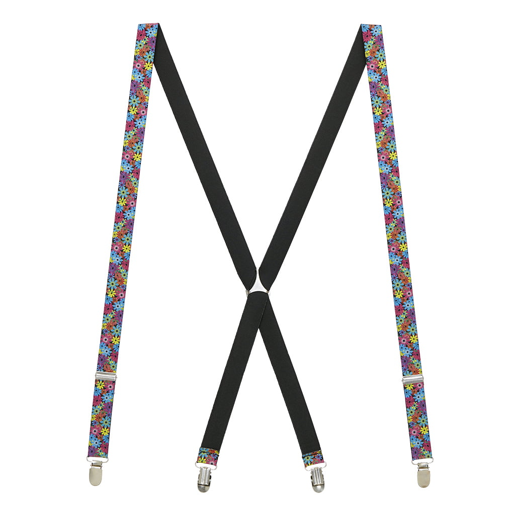 One Size Buckle-Down Mens Suspender-Smiley Face