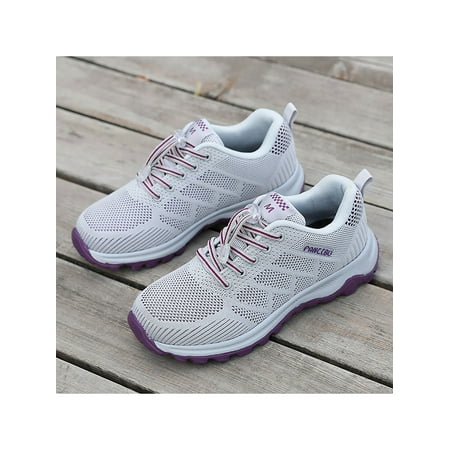 

Bellella Mens Casual Sneakers Low Top Flats Mesh Walking Shoes Breathable Comfort Shoe Travel Jogging Light Gray 8