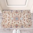 thumbnail image 2 of Retro Door Mat, 17 X 30 Inch Boho Pink Carpet Welcome Doormat Decorative Home Floor Mat, Non Slip Rubber Back and Strong Water Absorption for Outdoor Indoor Entrance Decor, 2 of 6