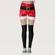 thumbnail image 2 of Gibobby Leggings deportivos mujer Pantalones estampados de Navidad personalizados para mujer, mallas ajustadas personalizadas para mallas para correr(Rojo,CH), 2 of 5