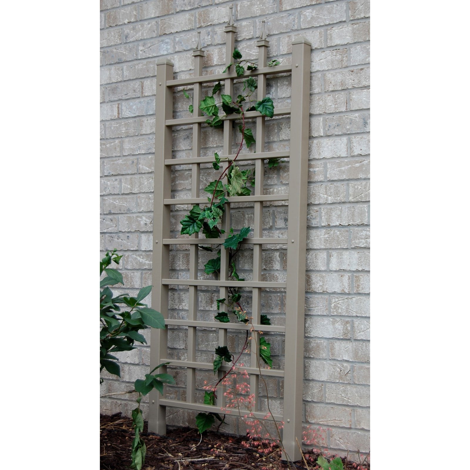 Dura-Trel Camelot 5-ft. Vinyl Wall Trellis Mocha by Dura-Trel