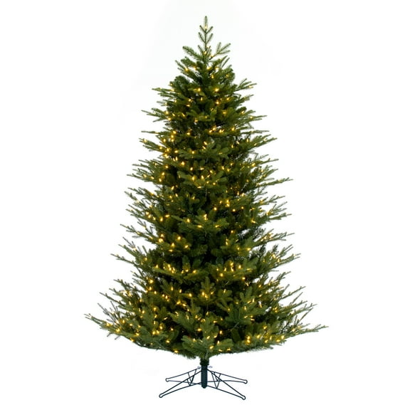 Vickerman 6.5' x 54" North Shore Fraser Fir Artificial Christmas Tree, LED Warm White Lights