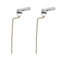 thumbnail image 1 of HLONK Toilet Tank Side Mount Handle Replacement (2pcs), 1 of 6