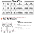 thumbnail image 3 of biudgviw Bermuda Shorts for Women High Waisted Summer Shorts Cuffed Hem Plus Size Lounge Knee Length Shorts with Pockets, 3 of 6