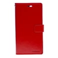 thumbnail image 1 of TopSave Goospery Bluemoon Diary Case For Iphone 12 Mini, Red, 1 of 3