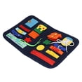 thumbnail image 4 of Tablero de actividades para niños pequeños, tablero ocupado para niños pequeños, tablero educativo ocupado con letras, tablero sensorial para niños pequeños, eficiencia óptima, 4 of 8