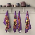 thumbnail image 5 of Coolnut Mardi Gras Lily and Shimmer Beads Kitchen Dish Towel Set,Drying Kitchen Towels Tea Towels Gift Set for Drying Cleaning Cooking Baking 6Pcs Wash cloth, 5 of 7