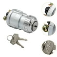 thumbnail image 6 of Lawnmower Starter Switch Ignition Key Metal Waterproof Replacement for JK423 JK260 Lawn Tractor Mower, 6 of 9