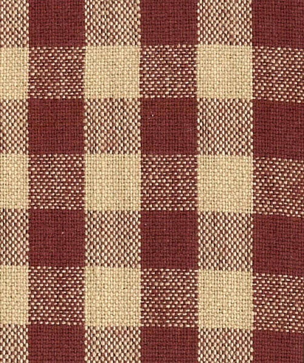Heritage House Barn Red 6" Bulb Clip Fabric Lamp Shade by Raghu