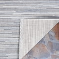 thumbnail image 3 of Couristan Monte Carlo Coastal Breeze 8'6" x 13' Taupe and Champagne Outdoor Rug, 3 of 8