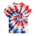thumbnail image 6 of Odeerbi Toddler Kids Boys Girls 4th of July T-Shirt Short Sleeve American Flag Independence Day Graphic Tee, 6 of 6