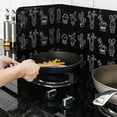 thumbnail image 3 of Aluminum Foil Gas Stove Splatter Guard for Kitchen, Oil Splash Blocker, High Temperature Resistance, Multifunctional Design, Easy to, 3 of 7
