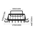 thumbnail image 2 of EGNMCR Closet Organizers and Storage, Storage Trunks & Bag Non Punching Bathroom Soap Rack, Shower Gel Storage Rack, Bathroom Rack, Kitchen Storage Rack Bathroom rack, 2 of 3