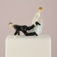 thumbnail image 2 of Weddingstar Bride and Groom Couple Wedding Cake Topper Figurine - Having The Upper Hand, 2 of 2