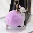 thumbnail image 2 of Porte-clés Animal Pom Pom Mignon Moelleux, Porte-Clés pour, 2 of 2