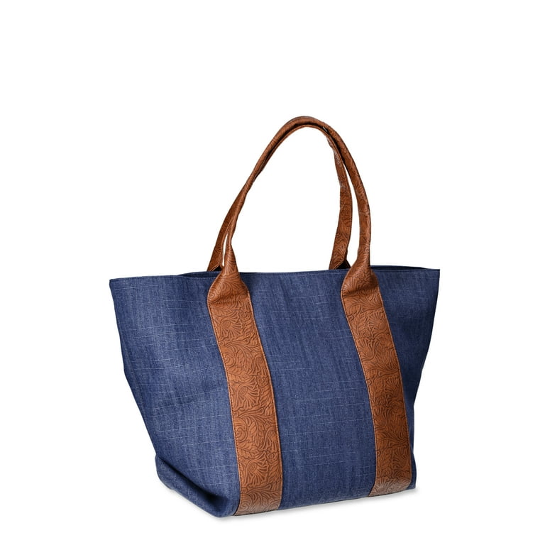 The Pioneer Woman Denim Tote Bag Women s Blue