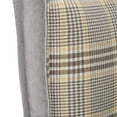 thumbnail image 4 of Michael Amini Newport Leeds 17" Square Throw Pillow - Dove in Set of 2, 4 of 6