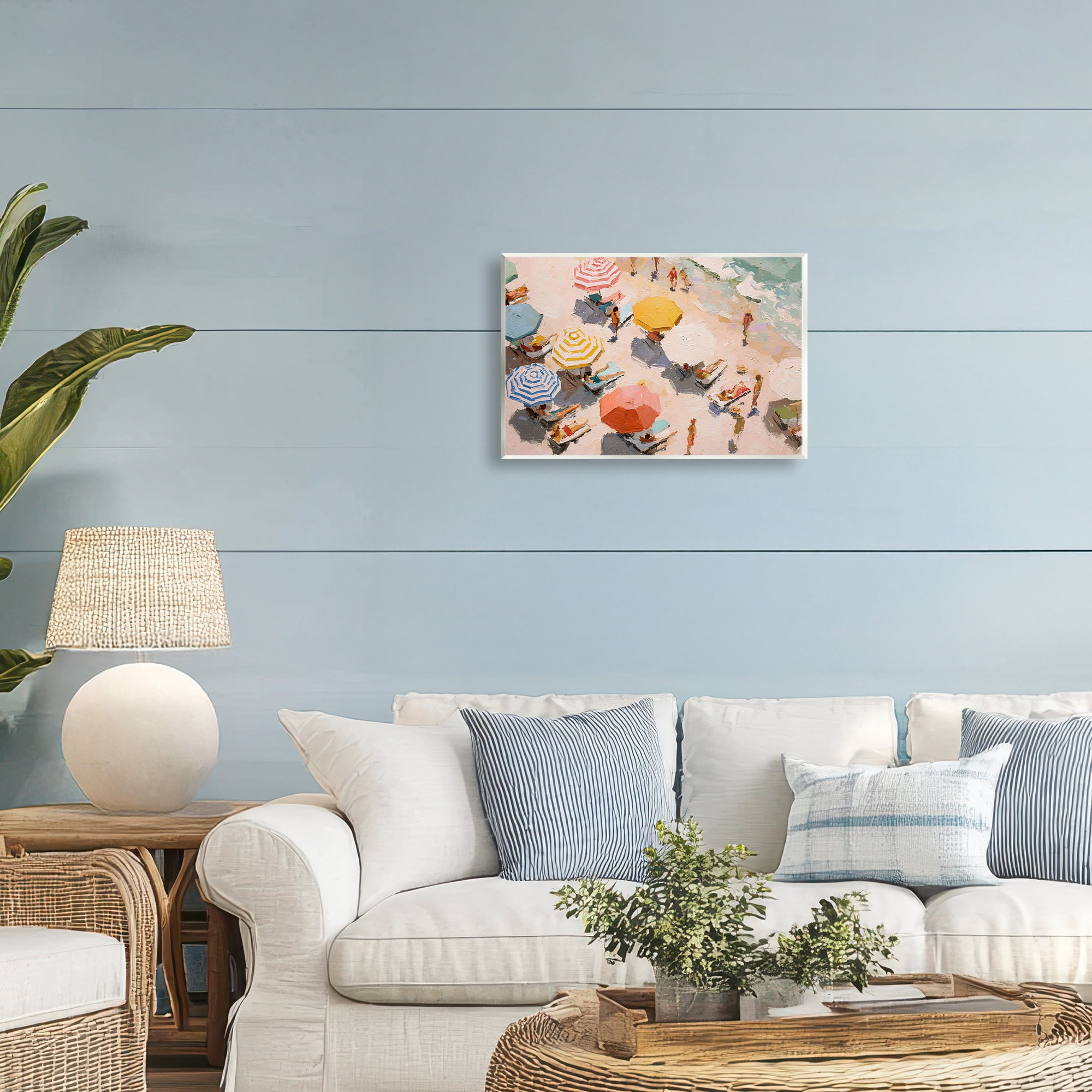 Stupell Industries Summer Beach Fun Expression Wall Plaque Art, design by Jacky Ngan