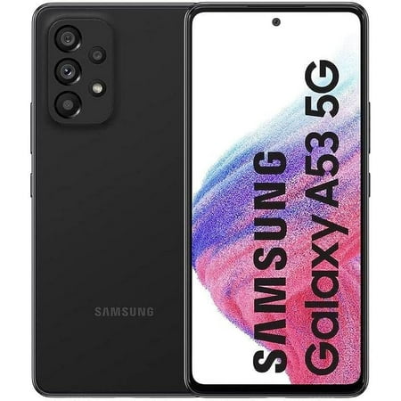 Restored Samsung Galaxy A53 128GB T-Moblie Locked Black (Refurbished)