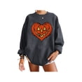 thumbnail image 1 of Sunloudy Sudadera casual de Halloween para mujer, jersey de manga larga con cuello redondo y estampado de calabaza para adultos Sunloudy  moda, 1 of 3