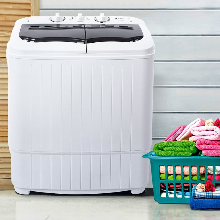 Portable Mini Washing Machine,Semi-Automatic,Three functions of washing  shoes washing Clothes Spin-Dry,9.9 lbs Capacity